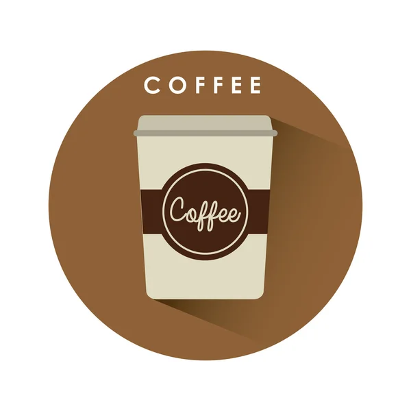 Icono del café — Vector de stock