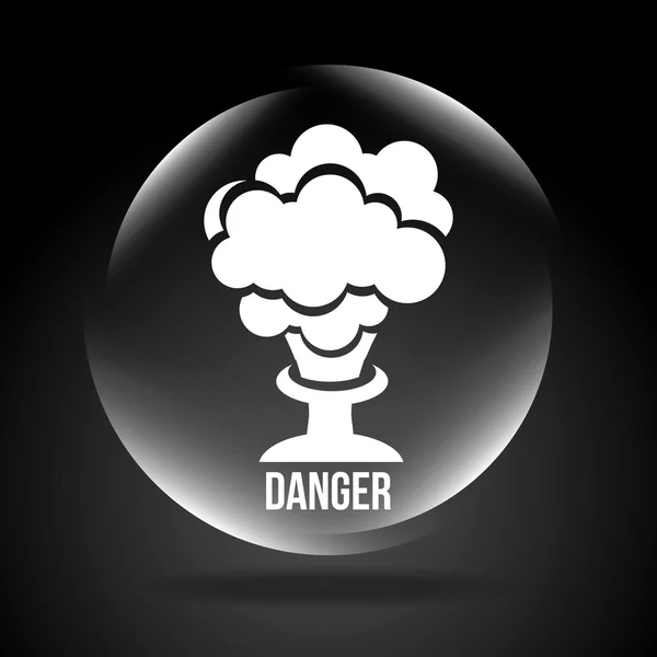 Danger signal — Stock Vector