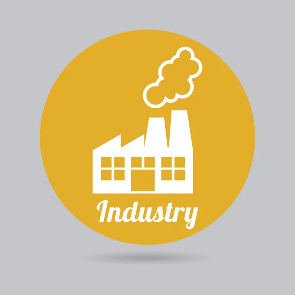 Industry icon — Stock Vector