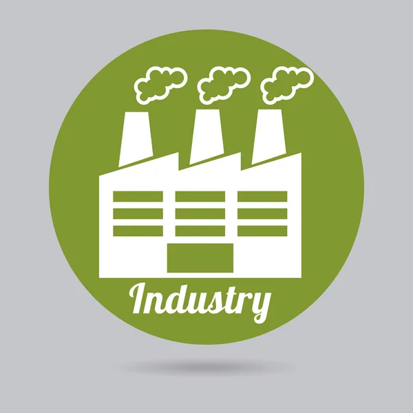 Ikona przemysłu — Wektor stockowy
