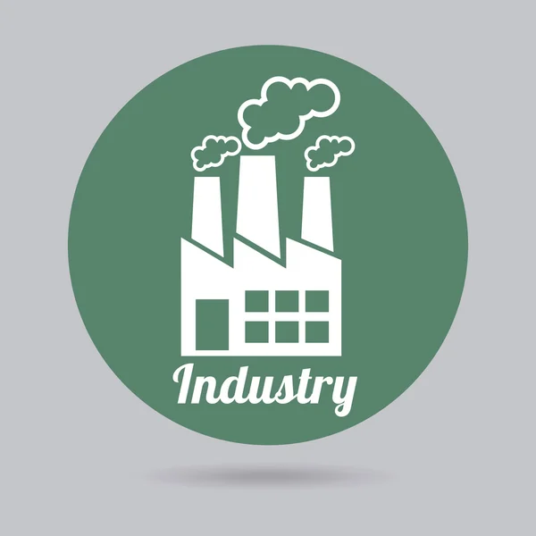 Industrie-Ikone — Stockvektor