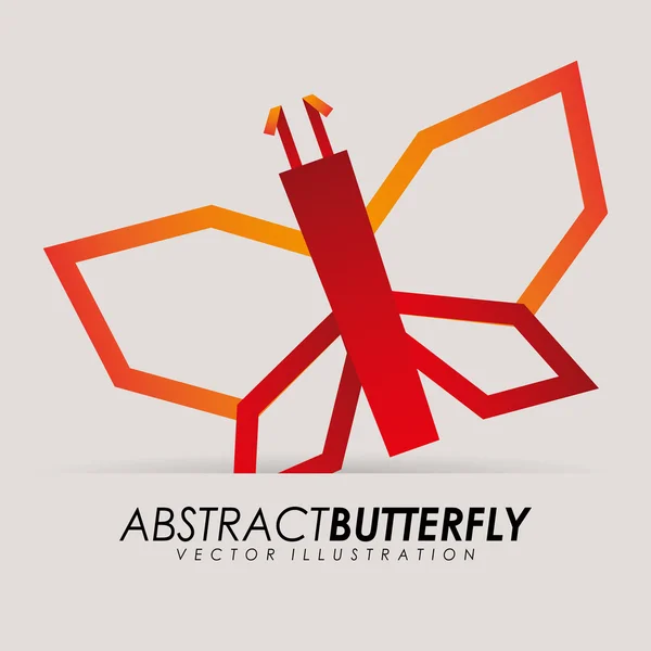 Абстрактная муха — стоковый вектор