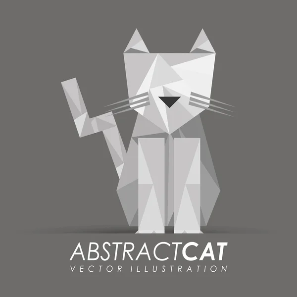 Abstraktní zvíře — Stockový vektor