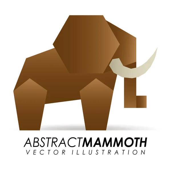 Abstract animal — Stock Vector