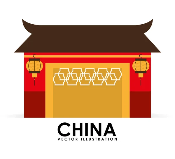 China-Kultur — Stockvektor