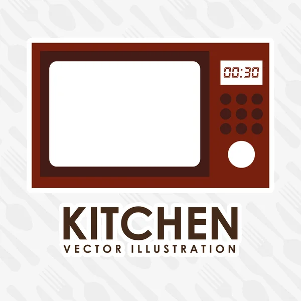 Küchenikone — Stockvektor
