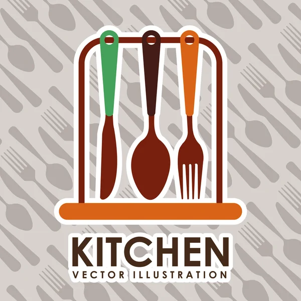 Kitchen icon — Stock Vector