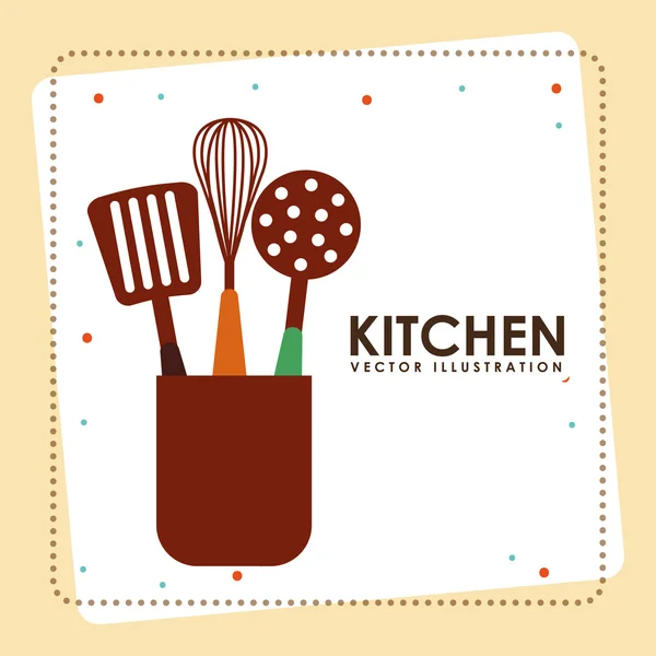 Kitchen icon — Stock Vector