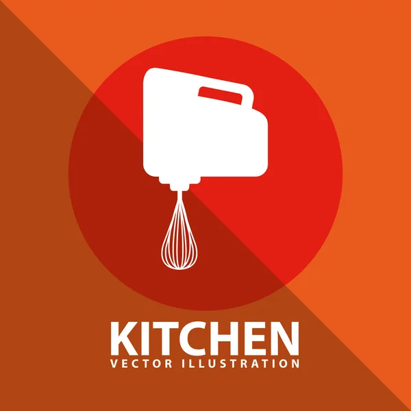 Ícone de cozinha — Vetor de Stock