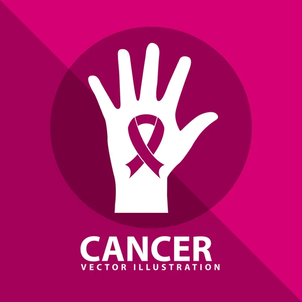 Cancer du sein — Image vectorielle