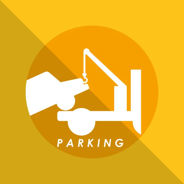 Dont parking — Stock Vector