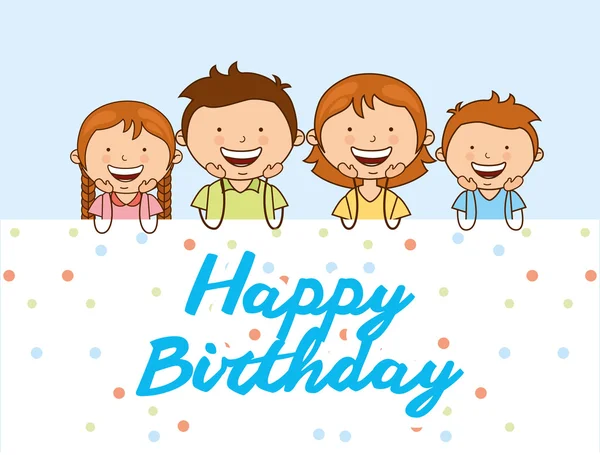 Happy birthday — Stock Vector