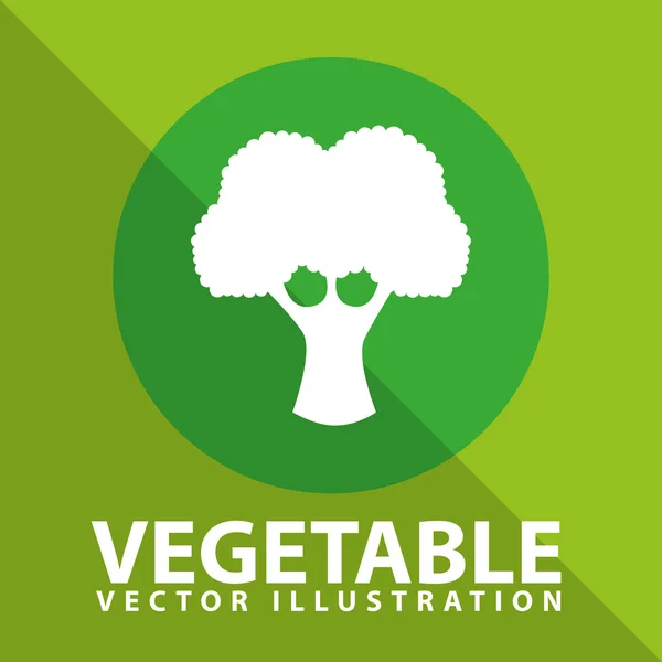 Zeleninové ikona — Stockový vektor