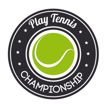 Tenis tasarım, vektör çizim.