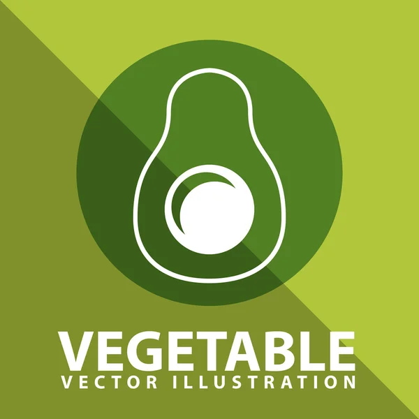 Vegetable — Stock Vector