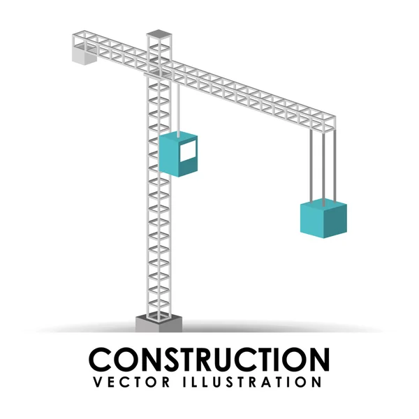 Icono de construcción — Archivo Imágenes Vectoriales