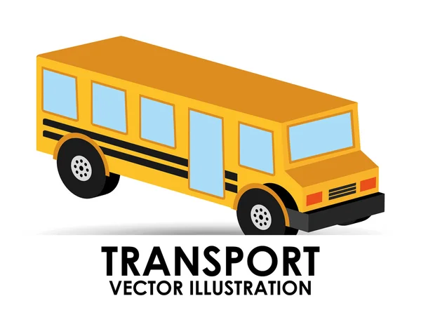 Véhicule de transport — Image vectorielle