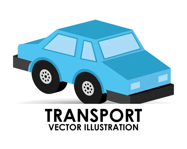 Véhicule de transport — Image vectorielle