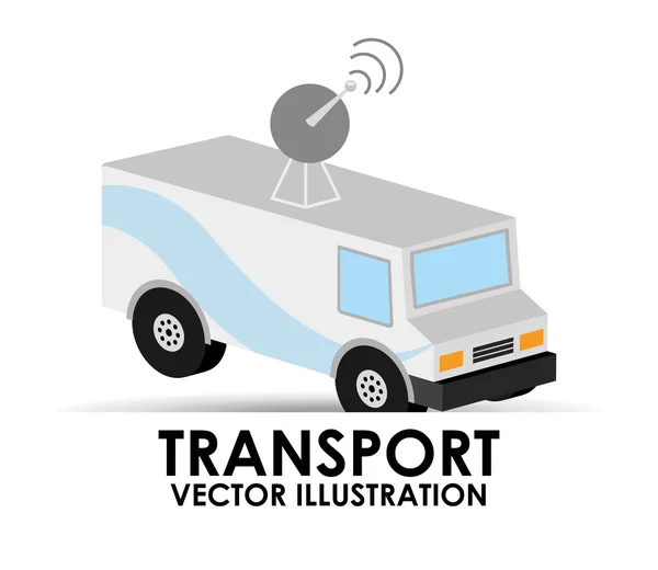 Transportfahrzeug — Stockvektor