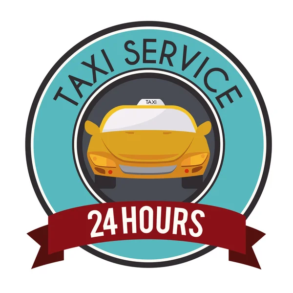 Taxi design, illusztráció vektor. — Stock Vector