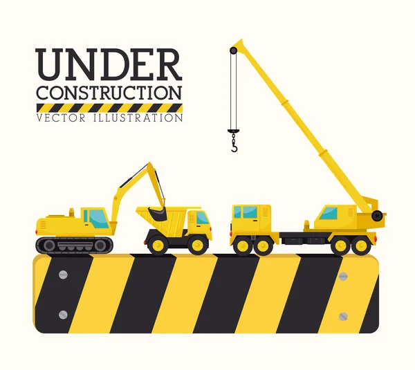 Construction design,vector ilustration. — Stock Vector