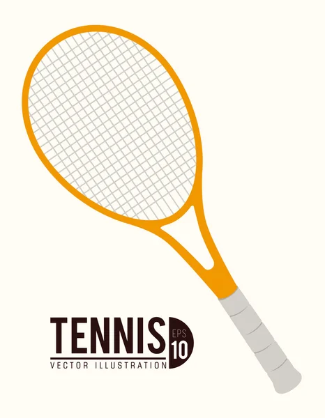 Diseño de tenis, ilustración vectorial . — Vector de stock