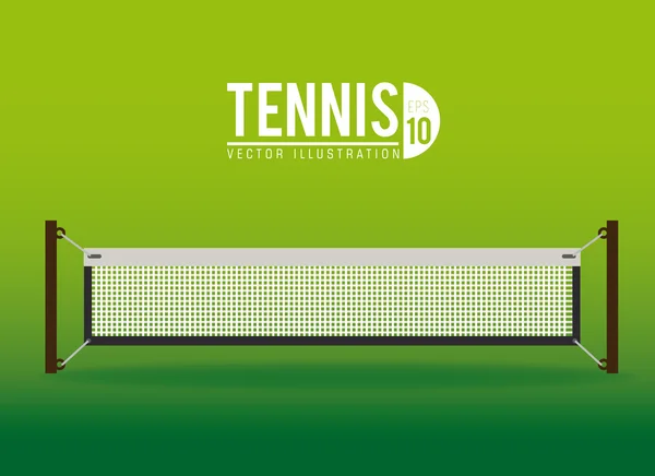 Tenisz design, illusztráció vektor. — Stock Vector