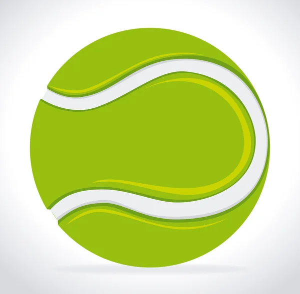 Tennis ontwerp, vectorillustratie. — Stockvector