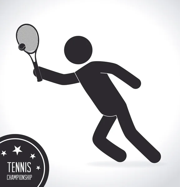 Desenho de tênis, ilustração vetorial . —  Vetores de Stock