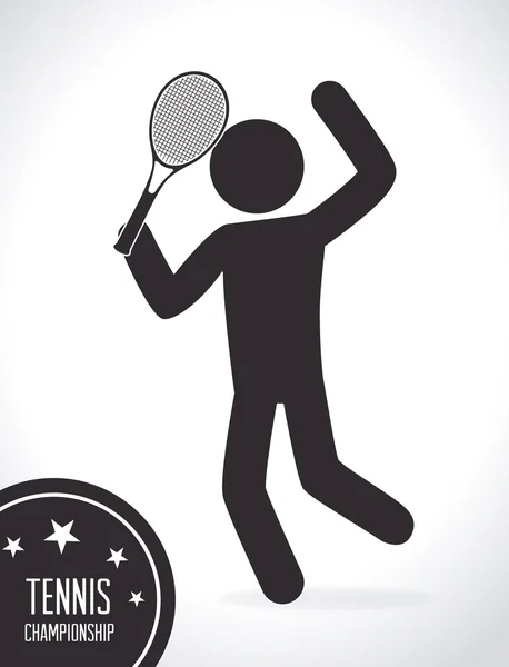 Tennis Design, Vektor Illustration. — Stockvektor