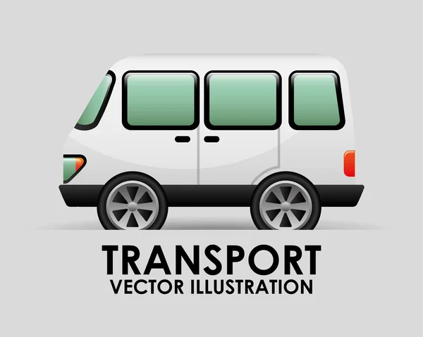 Véhicule de transport — Image vectorielle