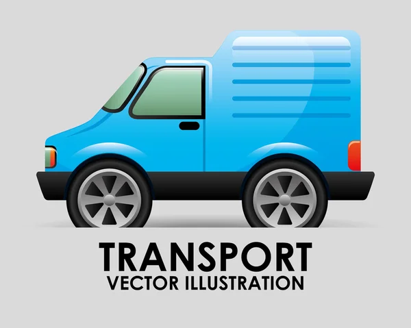 Vehículo de transporte — Archivo Imágenes Vectoriales