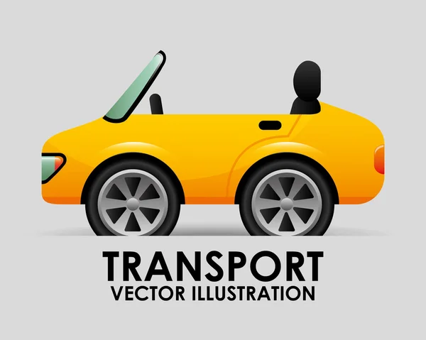 Véhicule de transport — Image vectorielle