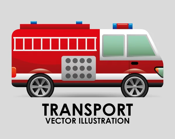 Transport vehicle — Stock Vector