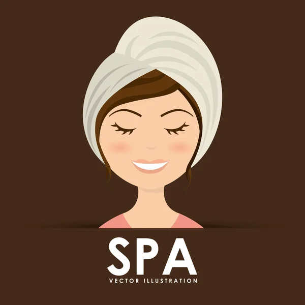 Spa di poster — Vettoriale Stock