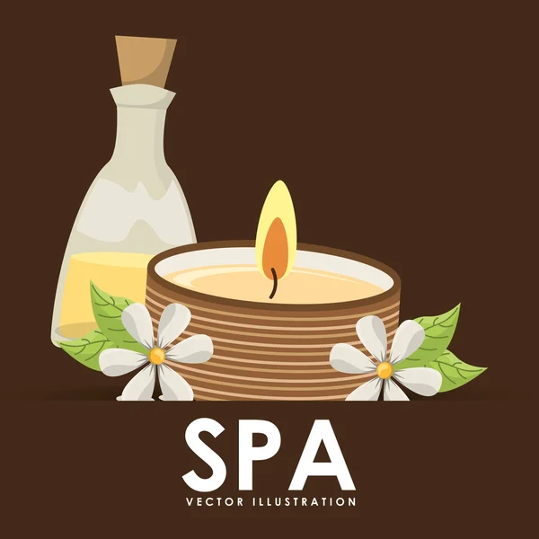 Affiche spa — Image vectorielle