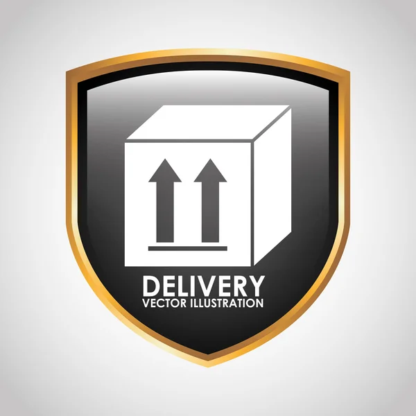 Ícone de entrega — Vetor de Stock