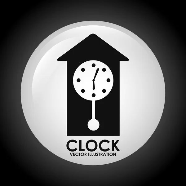 Icono del reloj — Archivo Imágenes Vectoriales