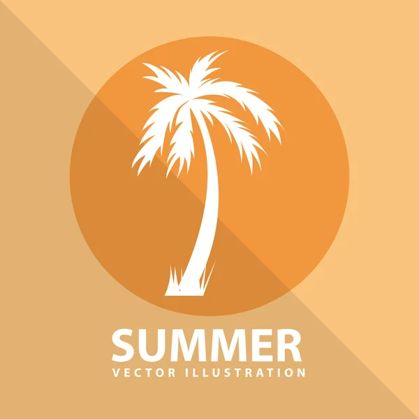 Diseño de verano — Archivo Imágenes Vectoriales