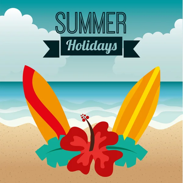 Summer design — Stock Vector