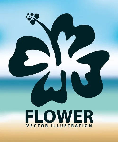 Flower design — Stock Vector