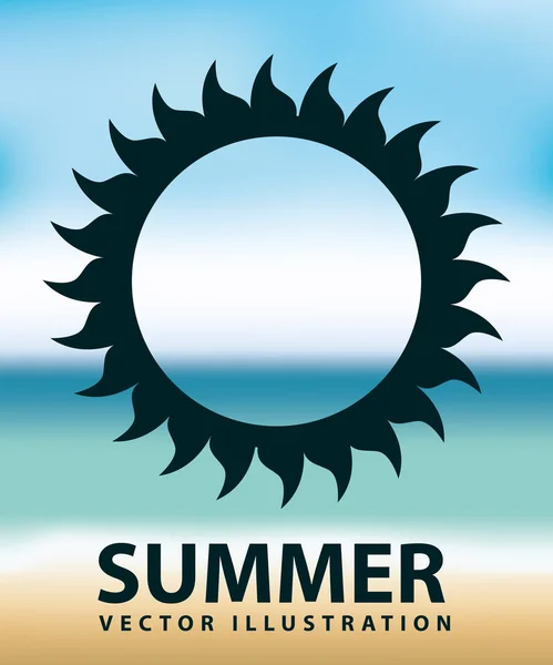 Diseño de verano — Vector de stock