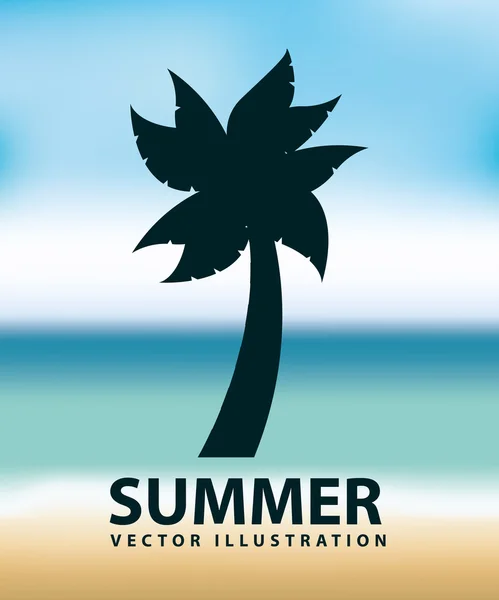 Diseño de verano — Vector de stock