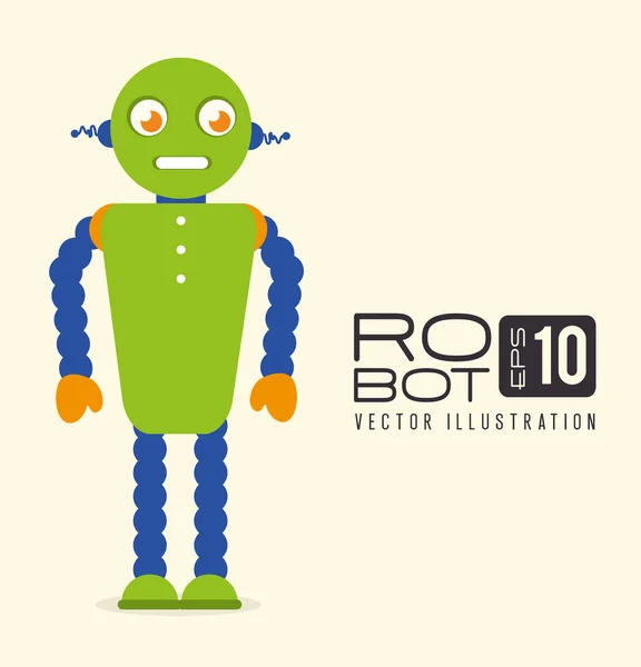 Design robota — Stockový vektor