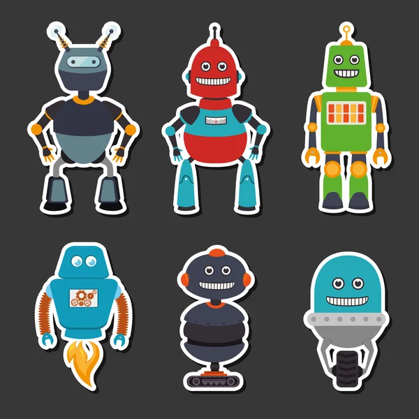 Robot ontwerp — Stockvector