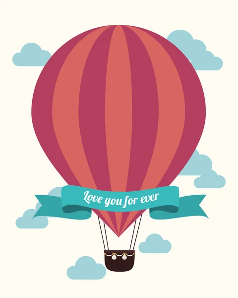 Airballoon design — Stock Vector