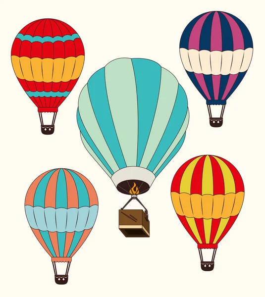 Projekt Airballoon — Wektor stockowy