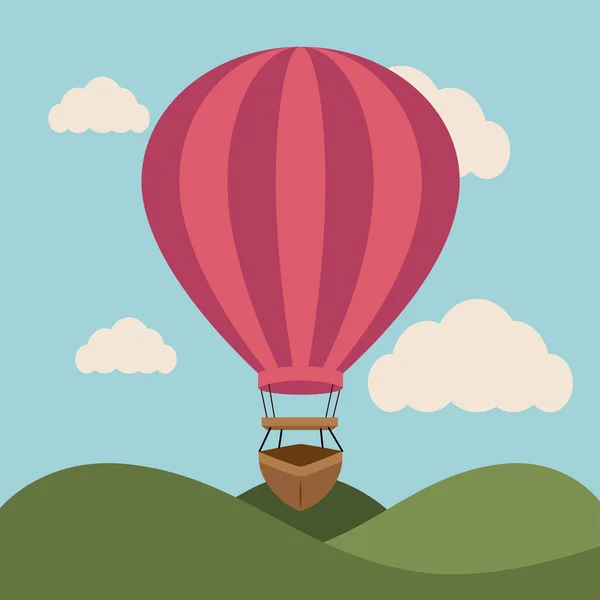 Airballoon design — Stock vektor