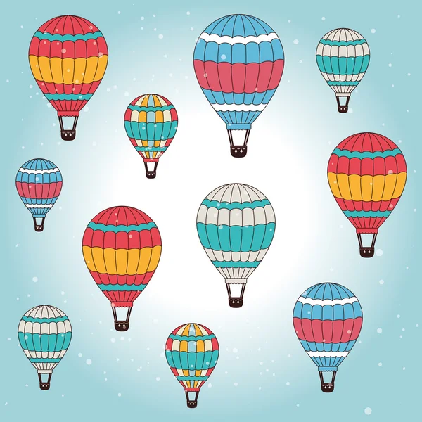 Conception de l'aéroballon — Image vectorielle