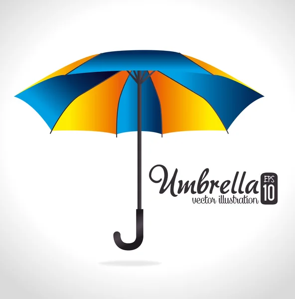 Deštník design — Stockový vektor